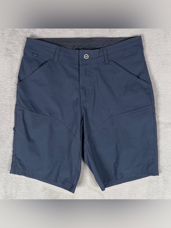 Kuhl Other - Kuhl Renegade Shorts Men's 33 Blue Cargo Technical Hiking Outdoor 10" 5121